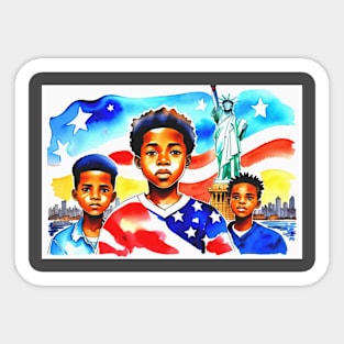 YOUNG AMERICANS 13 Sticker